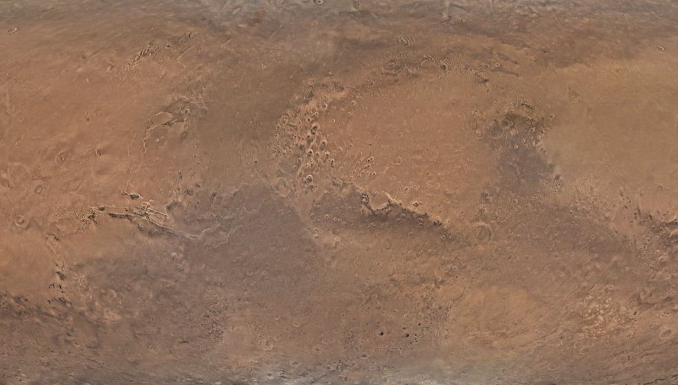 Çin, Mars yüzeyinin global panoramik fotoğraflarını yayınladı