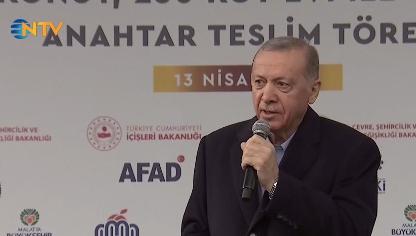 Cumhurbaşkanı Erdoğan: Kentlerimizi en hoş haliyle tekrar ayağa kaldıracağız