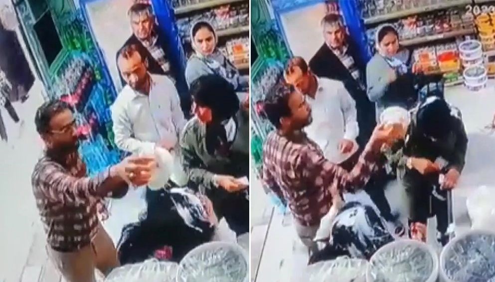 İran’da başörtüsüz bayanlara “yoğurtlu” hücum