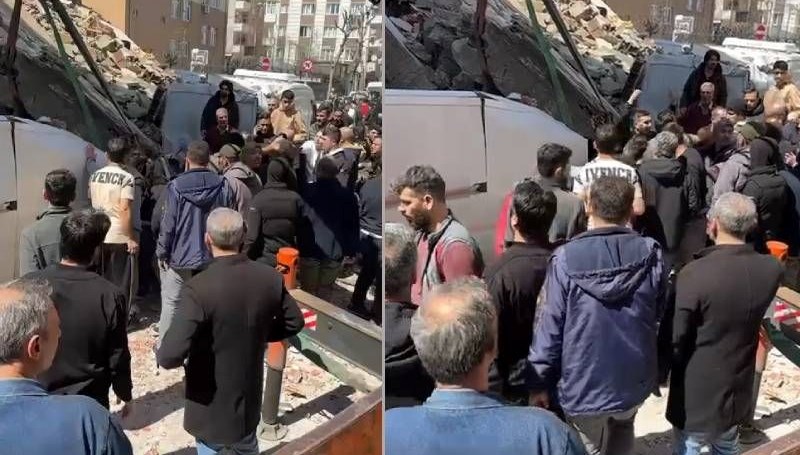 İstanbul’da metruk binada çökme: 1 yaralı
