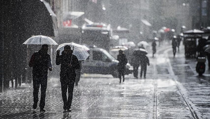 Meteoroloji’den 16 vilayet için gök gürültülü sağanak uyarısı