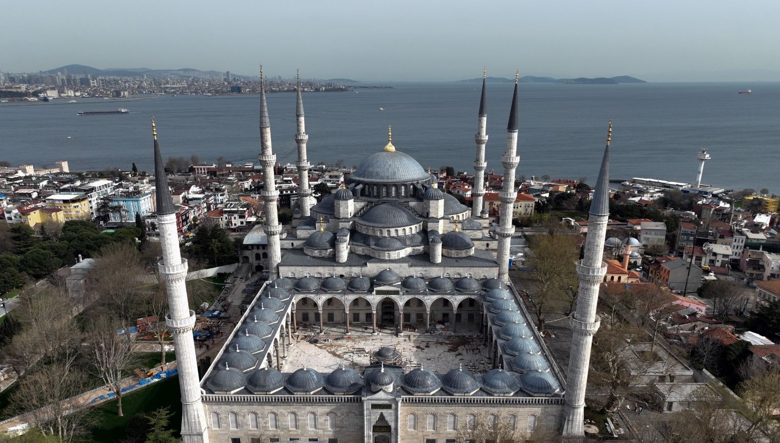 Sultanahmet Camii onarımında sona yaklaşıldı