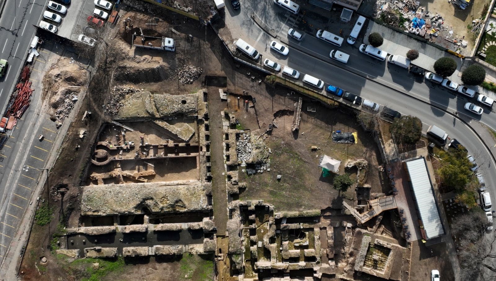 1500 yıllık Aziz Polieuktos Kilisesi’nin kalıntıları gün yüzüne çıkarılıyor