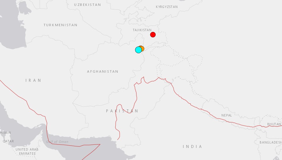 Afganistan arkası arkasına sarsıntılarla sarsıldı