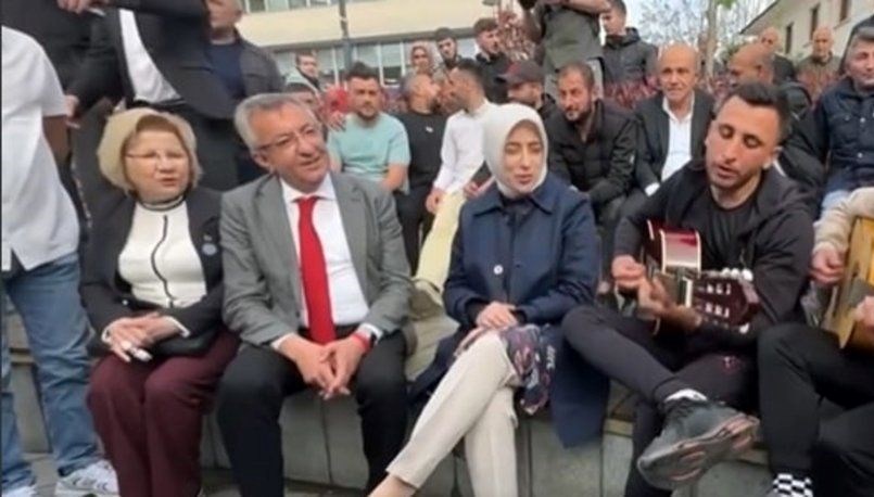 AK Parti’li Varlıklı ve CHP’li Altay “Gesi Bağları” türküsünü seslendirdi