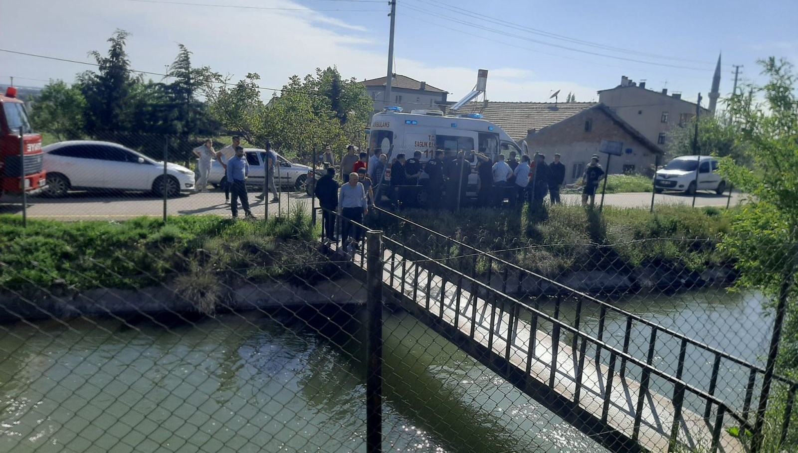 Aksaray’da sulama kanalına düşen çocuk öldü