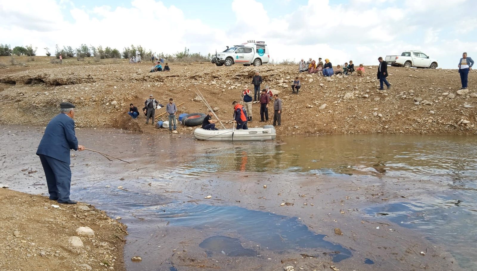 Baraj gölüne düşen 5 yaşındaki Adil’in cansız vücudu bulundu