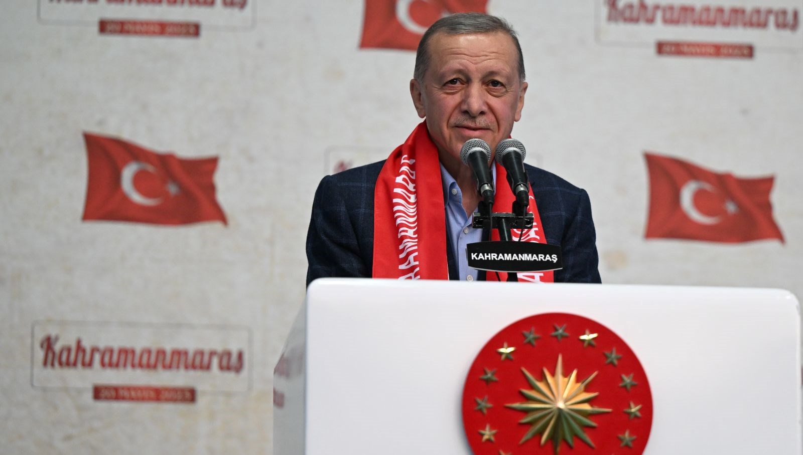 Cumhurbaşkanı Erdoğan’dan Kahramanmaraş’ta 28 Mayıs iletisi