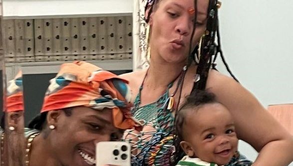 Rihanna ve A$AP Rocky oğullarının birinci doğum gününü kutladı