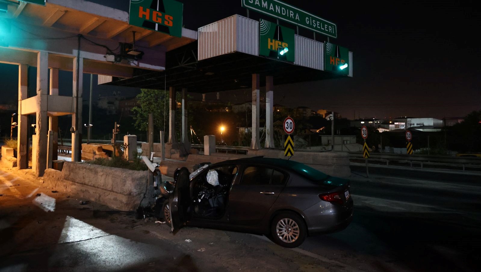 Samandıra’daki trafik kazasında 1 kişi ağır yaralandı
