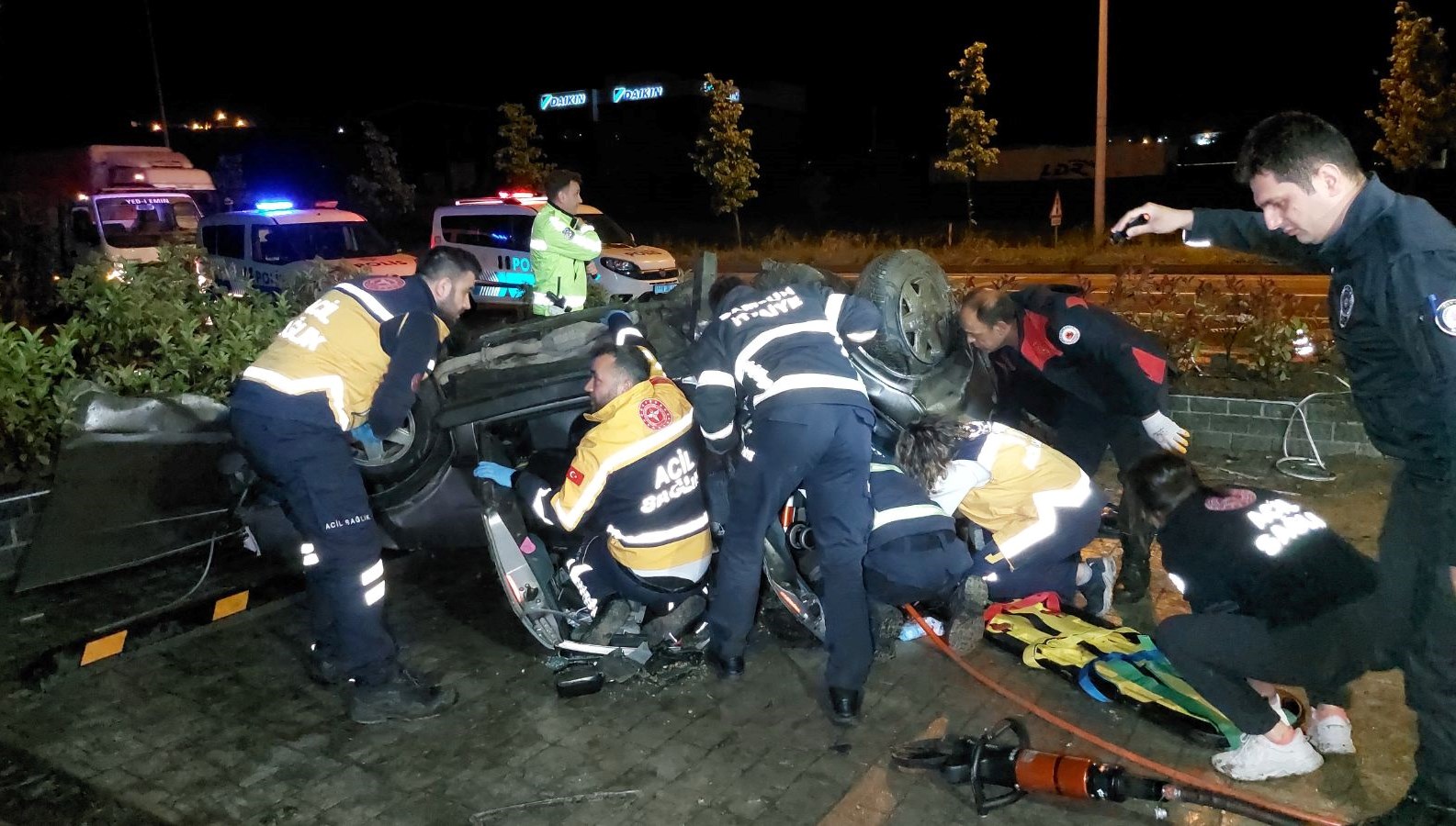 Samsun’da alkollü şoför dehşet saçtı: 1’i çocuk 4 meyyit, 2 yaralı