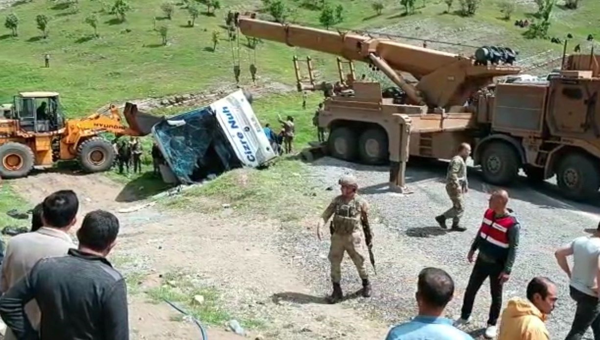 Şırnak’ta 2 askerin şehit olduğu kazada şoföre gözaltı